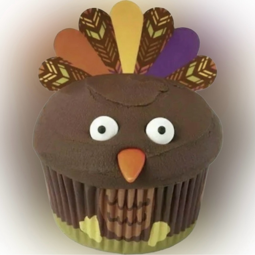 💥Turkey Thanksgiving Cupcake Kit Combo Pack Makes 12 Wilton Baking Holiday - Picture 2 of 7